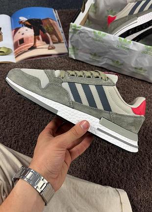 Чоловічі кросівки adidas zx 500 rm grey four