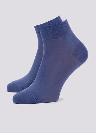 Шкарпетки укорочені чоловічі giulia ms2 soft premium classic 39/41 navy-jeans
