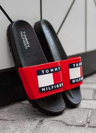 Тапочки tommy hіlfiger red 4