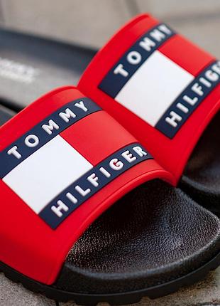 Тапочки tommy hіlfiger red 3