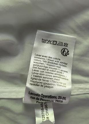 Мужская рубашка lacoste 5