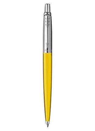 Ручка кулькова parker jotter 17 plastic yellow