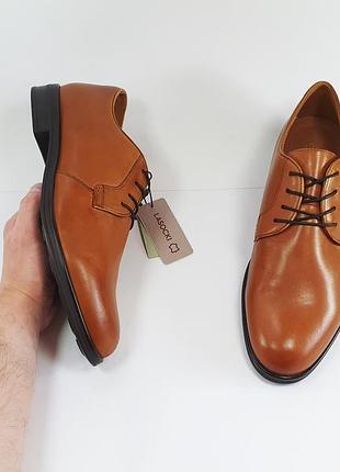 Чоловічі туфлі lasocki 43 28 см 9 uk коричневі