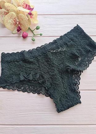 Кружевные трусики виктория сикрет victorias secret