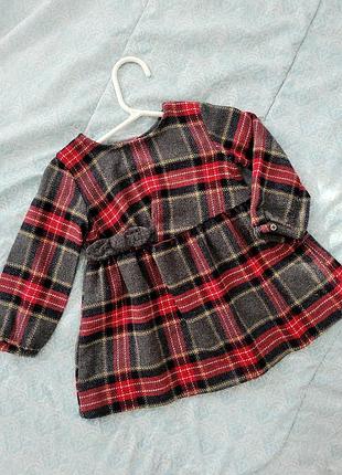 Теплое платье от zara