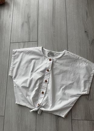 Блуза коттон 7-8 лет
