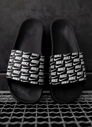 Тапочки nike black