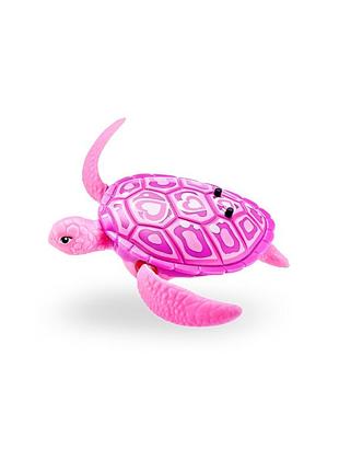 Интерактивная игрушка робочерепаха pets & robo alive 7192uq1-2 фиолетовая