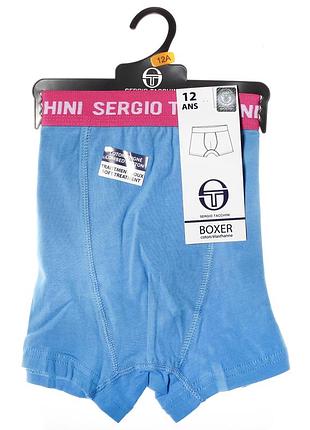Труси-боксери sergio tacchini boxer ga tacchini x1 блакитний діт 116 см (6 ans)