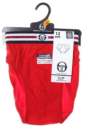Трусы-слипы sergio tacchini sli slip ga красный дит 140см