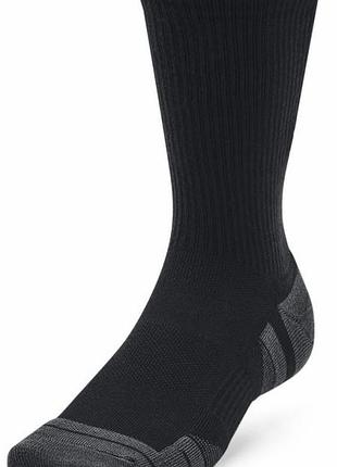 Шкарпетки under armour performance tech 3pk crew чорний уні xl