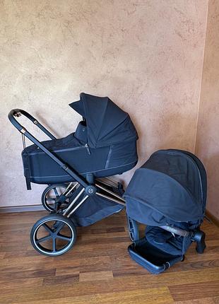 Коляска cybex priam rose gold 3.0