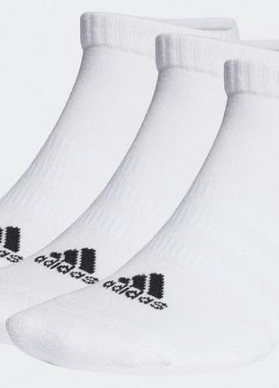 Шкарпетки adidas c spw low 3p білий уні m (40-42)