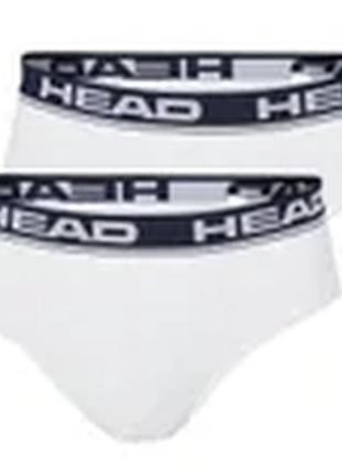 Трусы-брифы head boxer brief 2p белый, черный чел m
