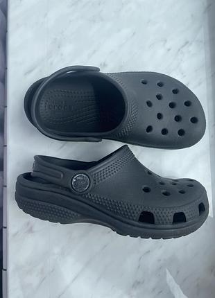 Крос сабо crocs дитячі чорні c11 (28-29р)