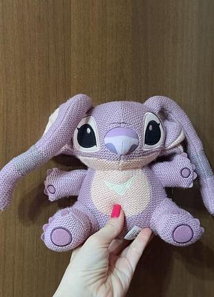 Стич вязанная игрушка ангел лило и стич.мягкая игрушка