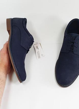 Мужские туфли lasocki 46 29.5 см 11 uk синие