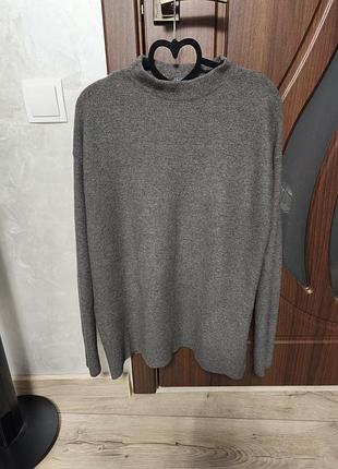 Премиальный свитер оверсайз nile collection - 100% шерсть которая (yak), разм. m (оверсайз)