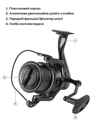 Котушка brain apex carp big pit 8000 6+1bb 4.1:1