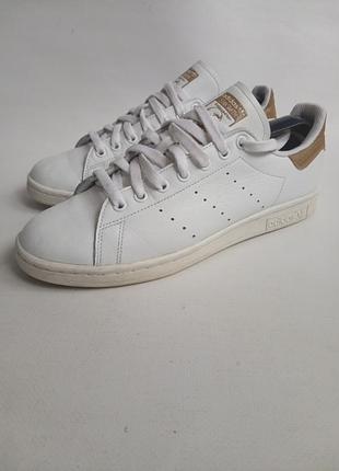 Кожаные кроссовки adidas stan smith