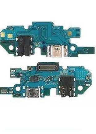 Шлейф samsung a105f galaxy a10 2019 коннектора зарядки type-c, с микрофоном, плата зарядки (original prc)