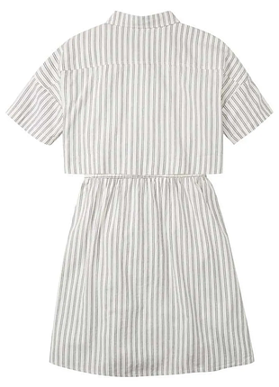 Платье zara полосатое платье 2