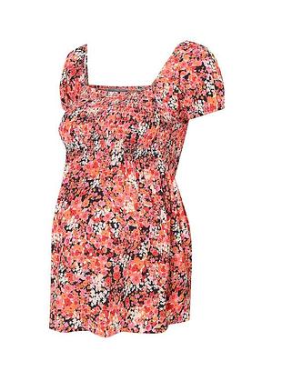 🌸 літній топ george maternity з квітковим принтом, розмір l/xl ✨
