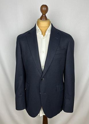 Hackett london pure flannel wool blazer пиджак блейзер мягкая шерсть фланель хакетт