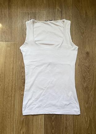 Біла майка zara