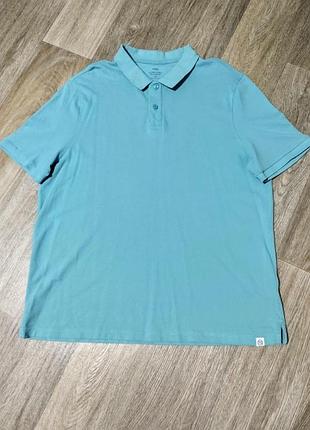 Чоловіча футболка поло m&amp;s regular fit, розмір по бирці — 2xl, 100% бавовна