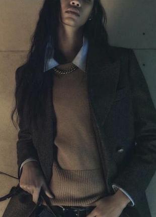 Светр massimo dutti прямого крою