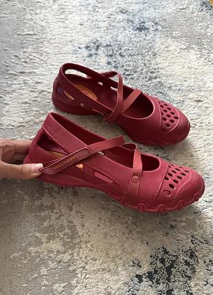 Жіночі крокси сліпони skechers cali gearmary janes shoes sandal 37 розмір
