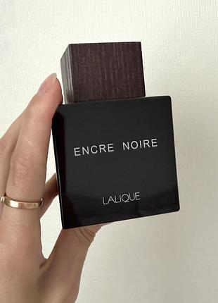Lalique	encre noire чоловіча туалетна вода, розпив, оригінал