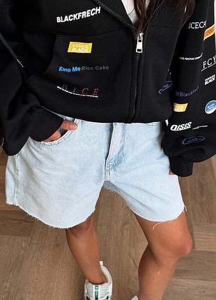 Худи oversize на молнии 4