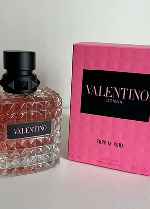 Парфюм женский valentino donna born in roma 100 ml valentino валентино дона борн и рома духи женккие валентино дон ин ром 100 мл подарок парфюм