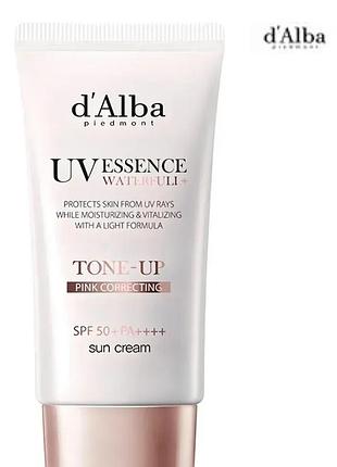 D'alba - waterfull tone-up sun cream spf50+ pa++++ - тонирующий солнцезащитный крем для лица - 50ml