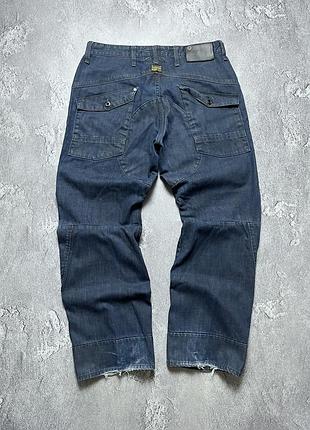 Vintage винтажные джинсы g-star bootcut flared будкат клеш big logo size 36 размер 36