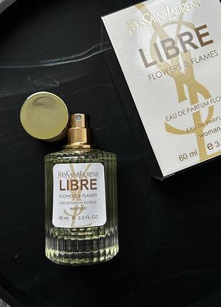 Парфум жіночий солодкий libre flowers & flames, 60 мл