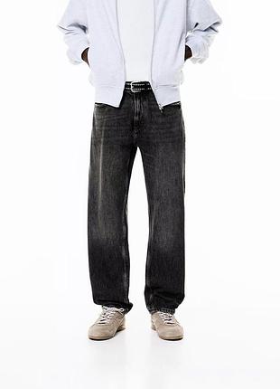 Прямі чоловічі джинси pull&bear straight fit jeans