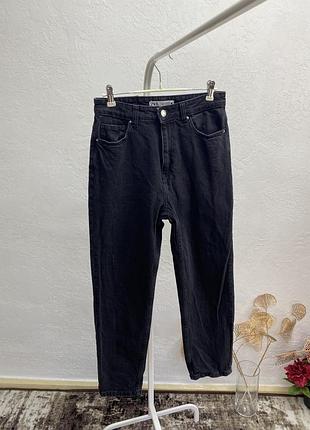 Zara джинси мом стрейти моми прямі