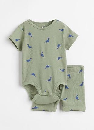Летний костюм h&m для мальчика 2-3лет