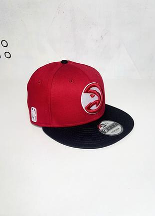 Кепка бейсболка бавовняна   atlanta hawks  new era