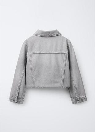 Джинсовка джинсова куртка zara 8