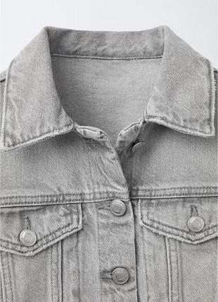 Джинсовка джинсова куртка zara 9