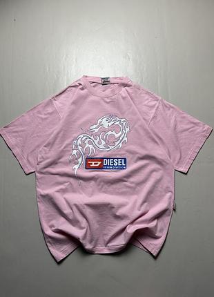 Vintage diesel dragon футболка