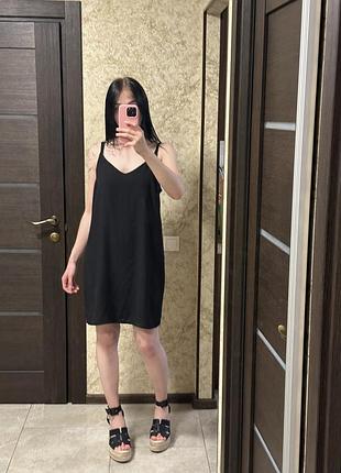 Чорна сукня new look s/m поліестр ідеальний стан