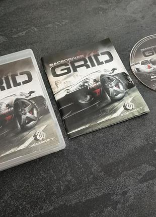 Диск racedriver grid (playstation 3)