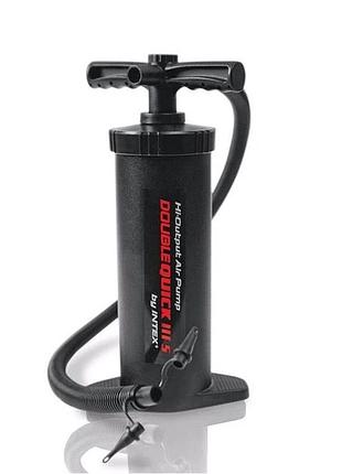 Ручний насос intex 68605 (37 см) double quick iii s hand pump