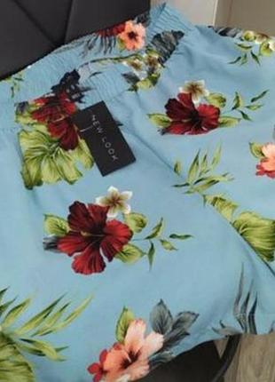 ​заголовок: стильні літні шорти new look з квітковим принтом