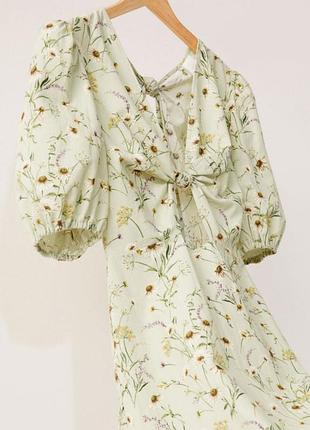 Платье h&m лен 4